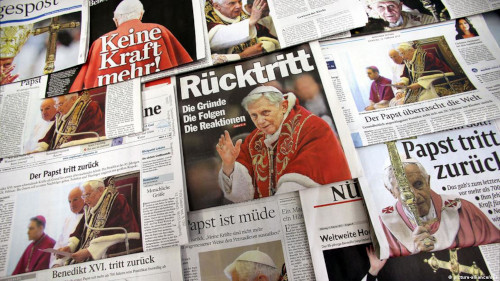 Папа Ратцингер на обложках журналов