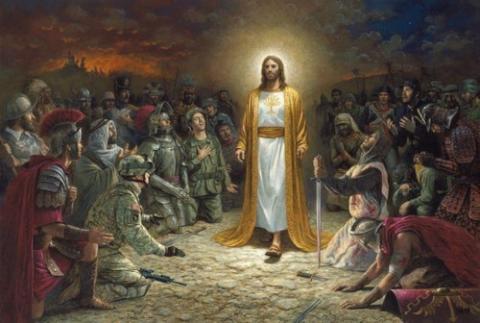 Иисус и солдаты времен